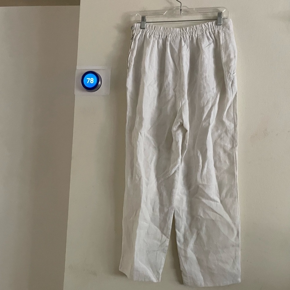 Oska linen white pants size 3 Regular